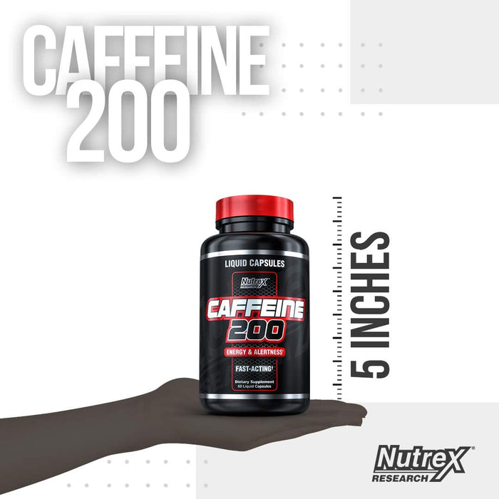 CLEARANCE NUTREX Caffeine 200 Energy and alertness EXP: JAN. 2025